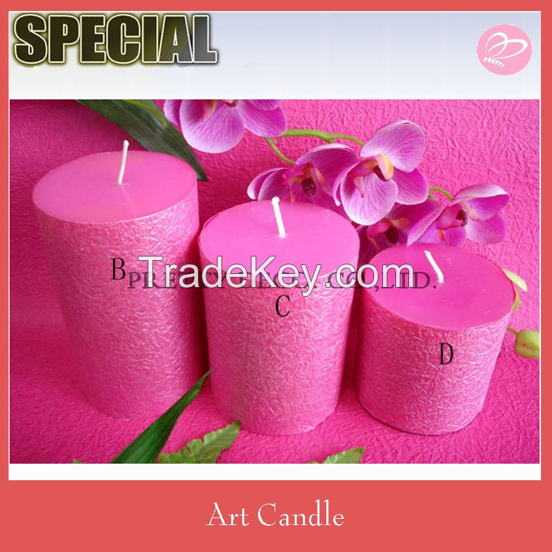Pink pillar yankee candle