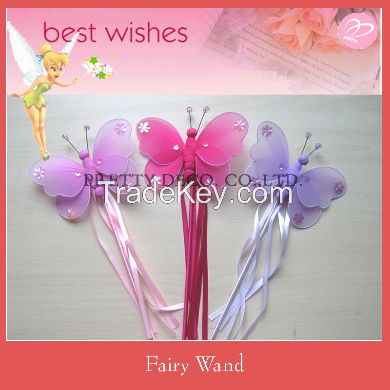 Butterfly shaped Ribbon Wholesale fairy wands