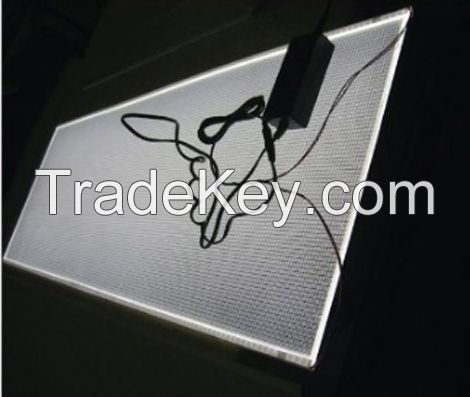 LED light panel fix LED strip by lamp paper