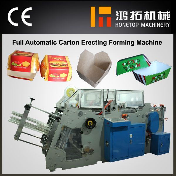 Advanced automatic carton box making machine