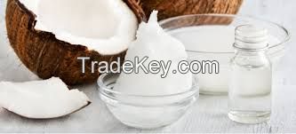 Coconut oil , Cold pressed virgin Coconut oil and Fractionated Coconut oil