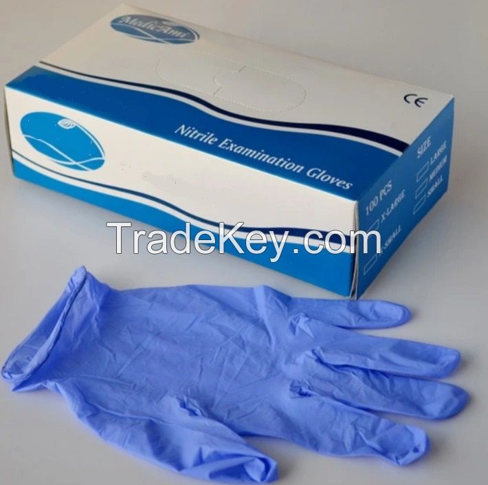 Nitrile Gloves Powder Free various sizes