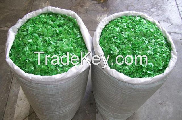 PET flakes and HDPE Drums