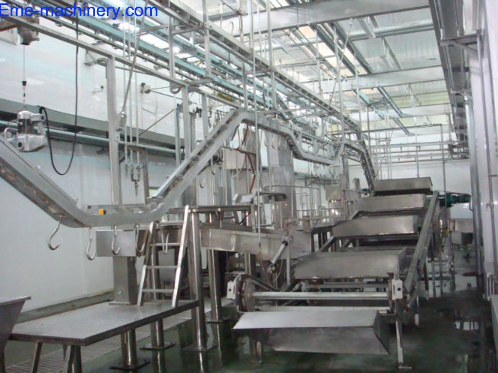 livstock abattoir Ground Type White Viscera Conveying Systems