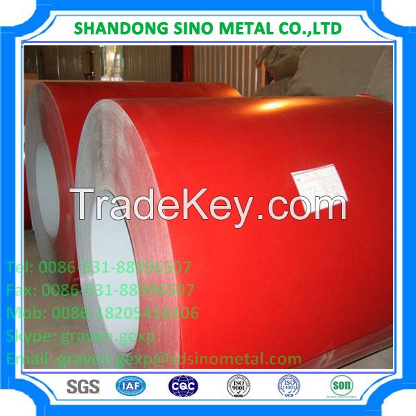 ppgi-ppgl colour coated steel sheet in coil
