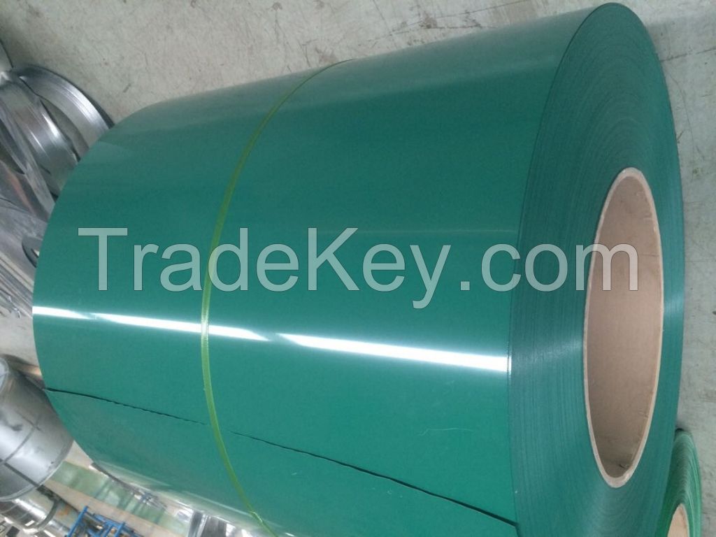 Prepainted steel coils