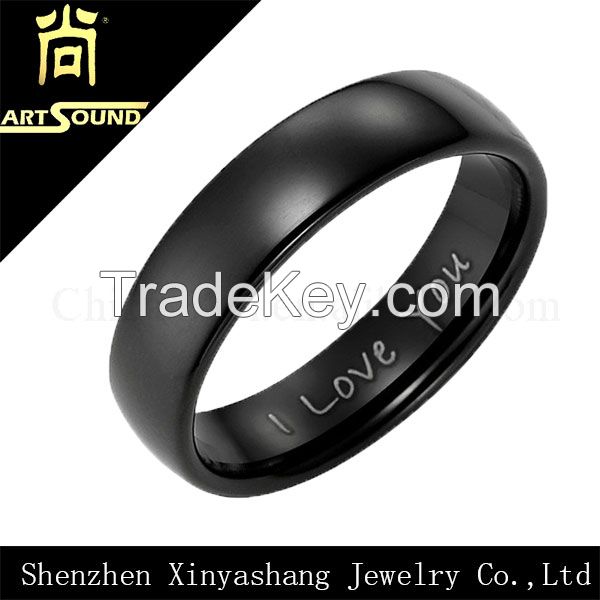 Sell black tungsten ring