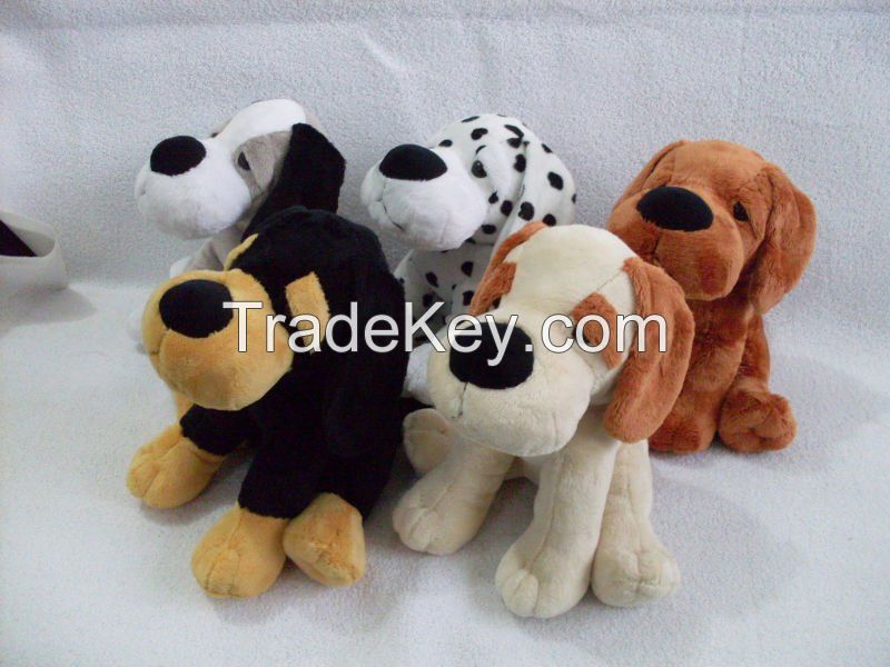 Plush toy dogs