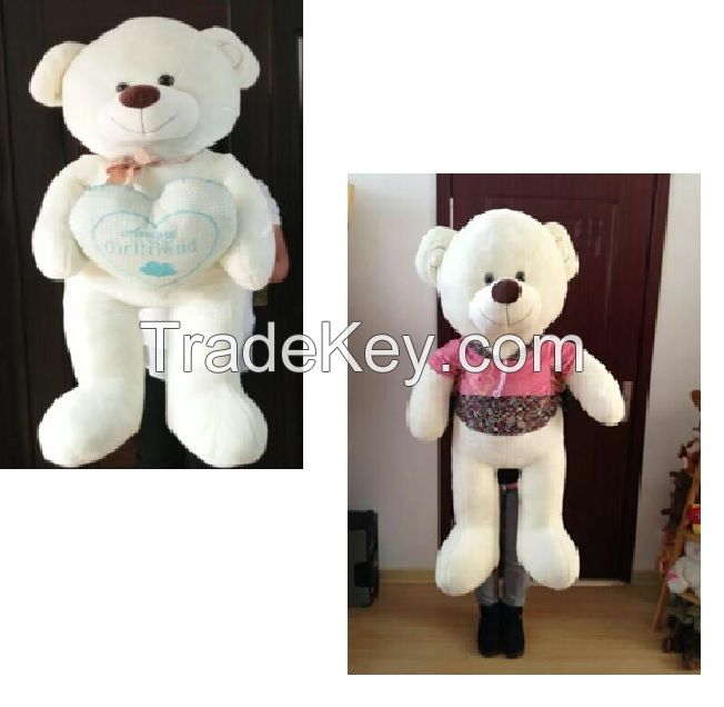 White teddy bears