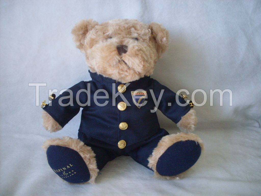 Teddy bear in uniform