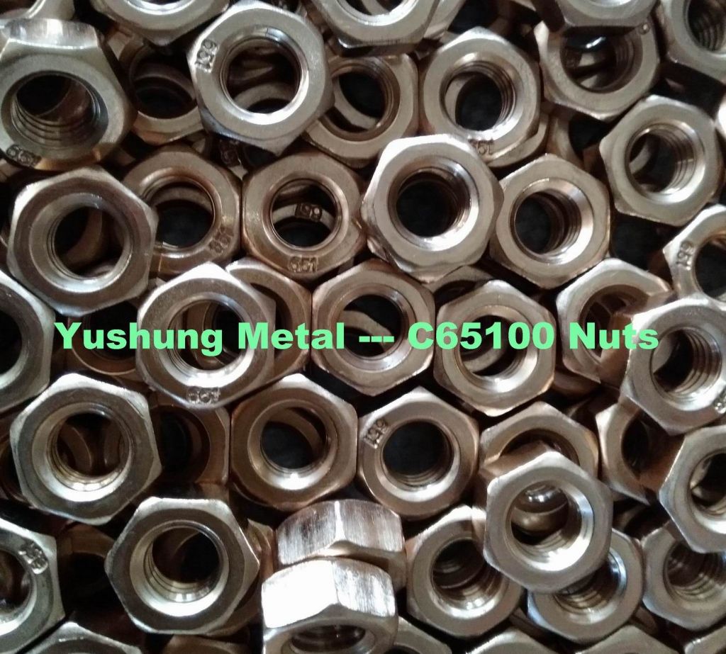 Silicon Bronze Finished Hex Nuts 1/2-20unf