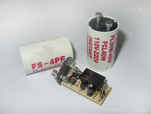 FS-4PE electronic starter, Lamp starter