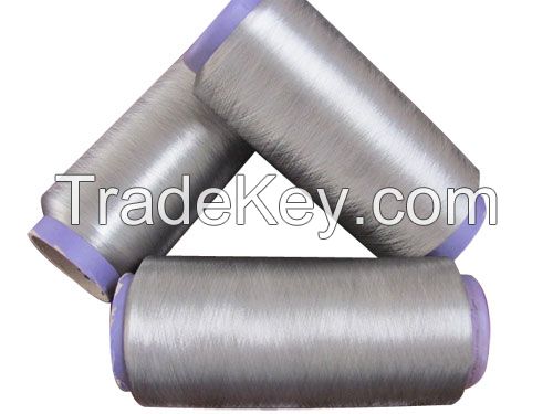 silver coated conductive yarn