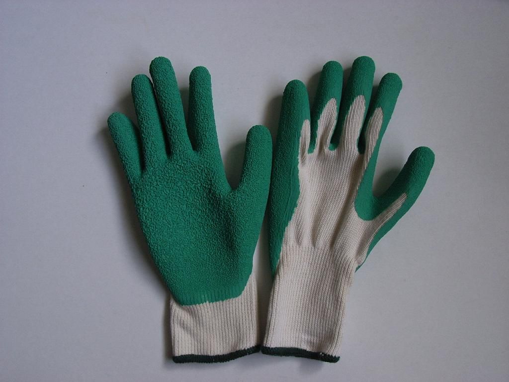 latex coaing glove