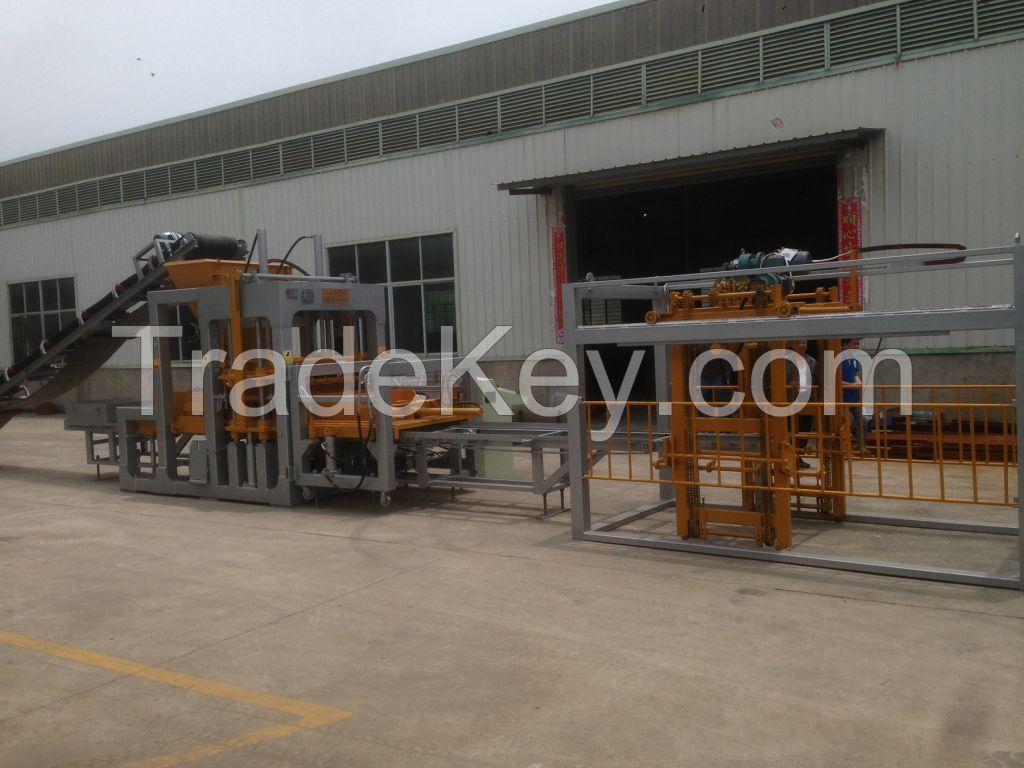 China top quality block machine:QY8-40 Automatic block making machine plant