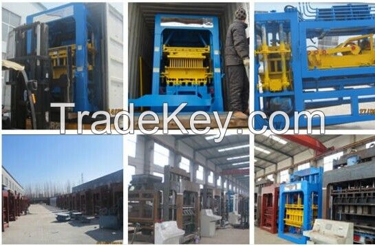 2014 New products QT8-15 automatic cement brick making machine from famous China Supplier