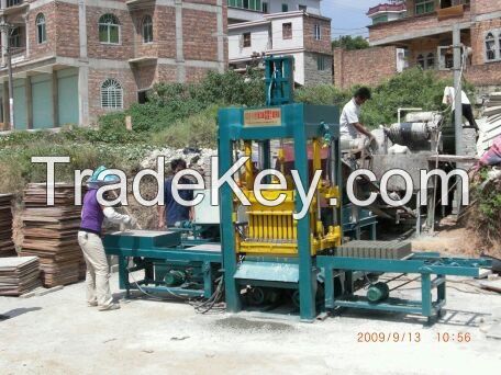 Fully Automatic Cement Block Making Machine QT6-15 for making hollow blocks