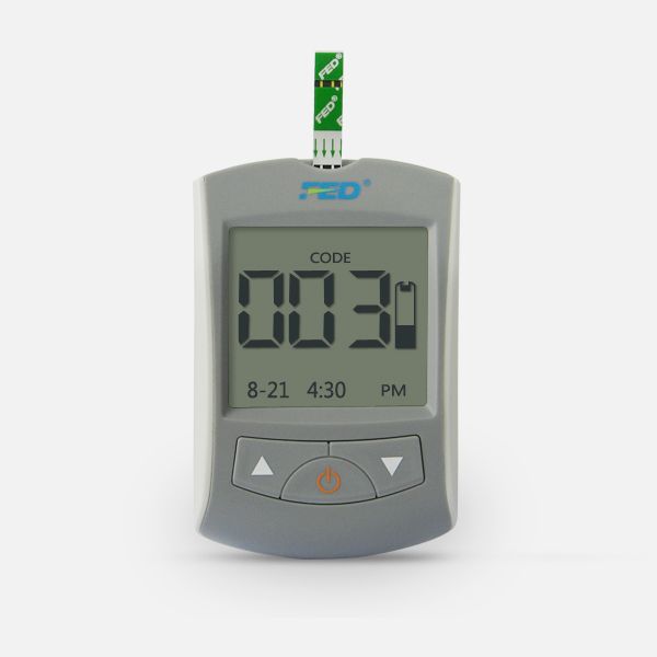 Accurate Blood glucose meter approved by CE ISO