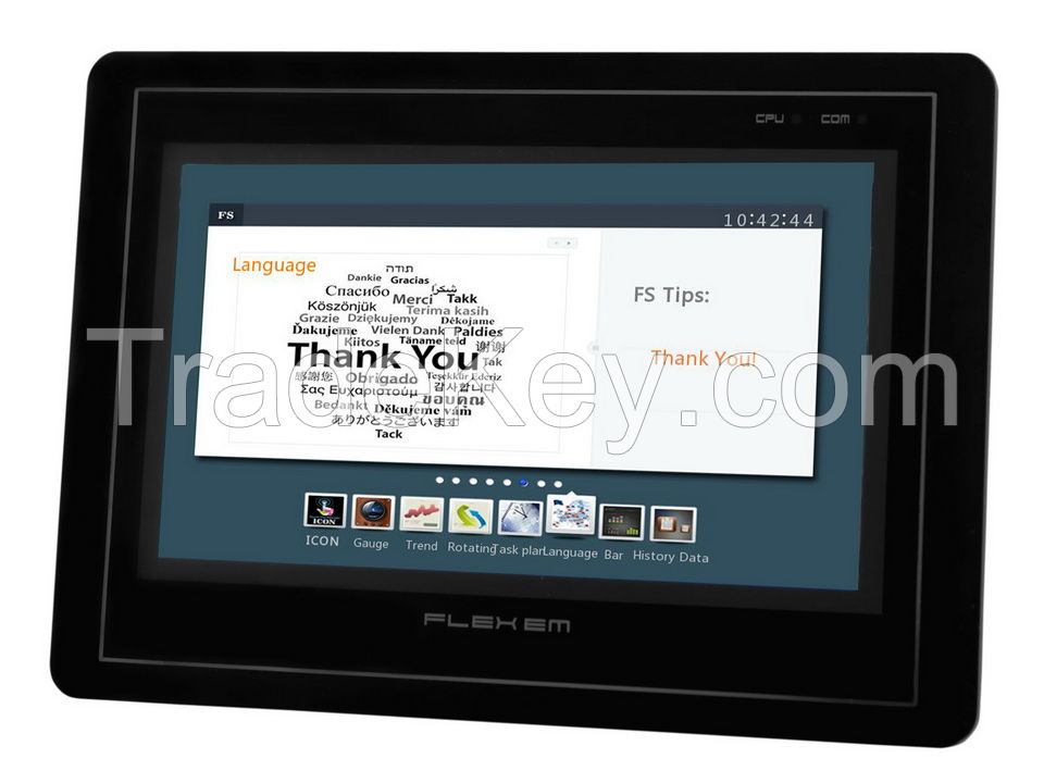 7 inch Economic HMI 7 inch Touch Panels Touch Screens with Ethernet