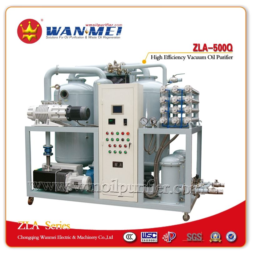 Transformer Oil Dehydration and Degassing Vacuum Insulating Oil Purifier - ZLA Series double stages