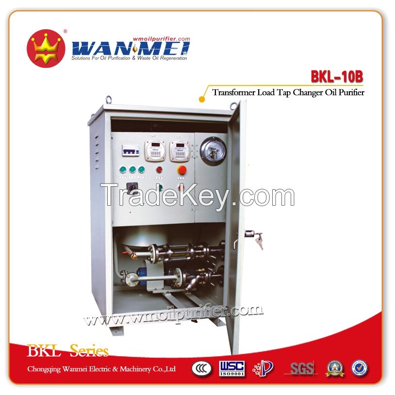 Oil Purification Plant for Power Transmission Load Tap Changer Oil Filtration and Maintenance- Model BKL-10B