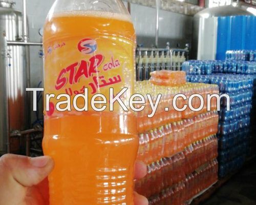 Bulk original juice soft drink Fresh Orange drink in bottle