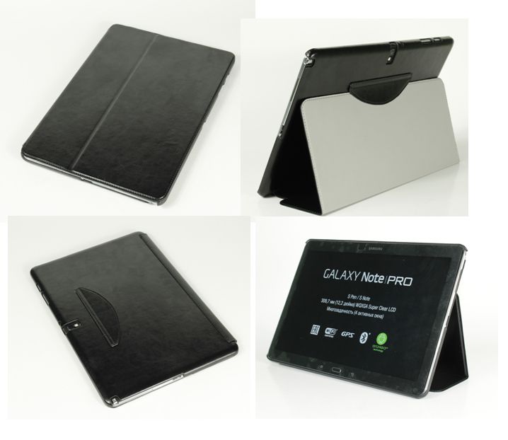 Tablet Pc Pu Leather Case For Samsung Galaxy Note Pro 12.2, tab 4, 3, stitching stand cover