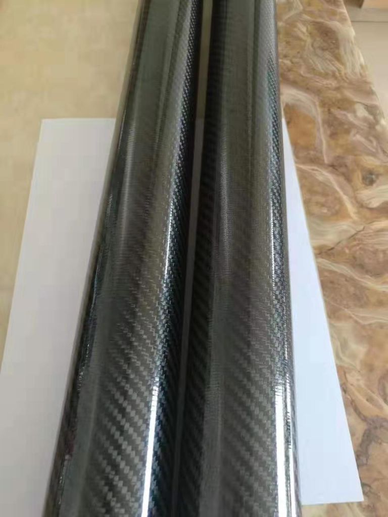 3K twill glossy matte carbon fiber tube