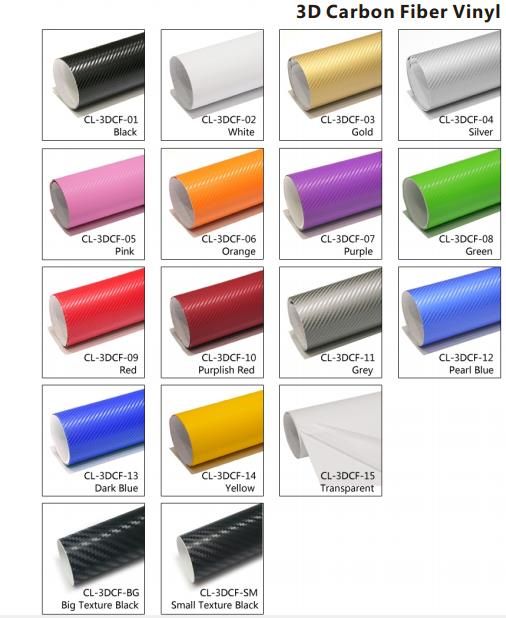 Eagle Black White Red Blue 2D 3D 4D 5D 6D PVC Matt Glossy Car Foil Film