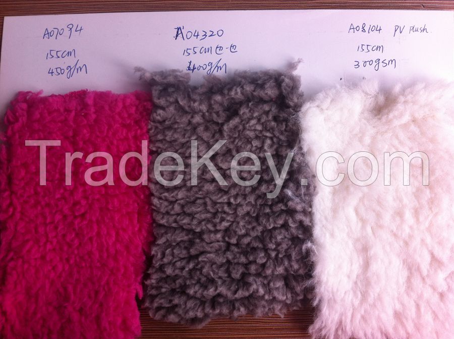 fake fur fabric, plush, sherpa, velvet