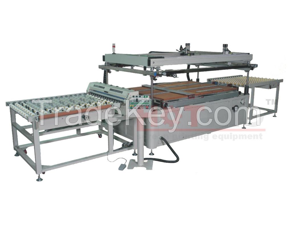 Automatic glass screen printing machine