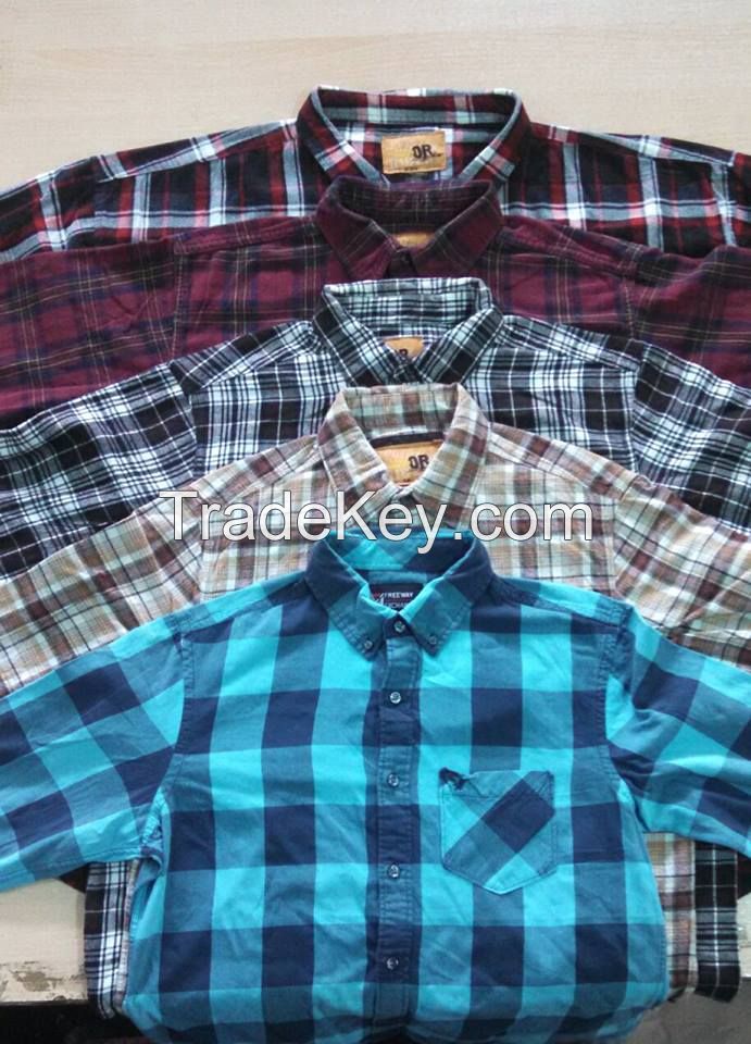 Mens y/d Flannel Shirt