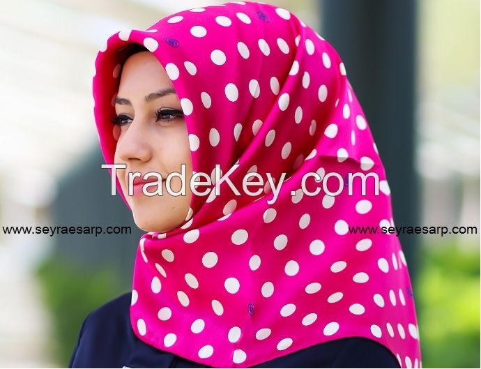 Turkish brands headscarves, silk scarves and shawls online wholesale and retail