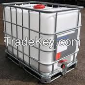 1000L IBC plastic tank with HDPE inner container