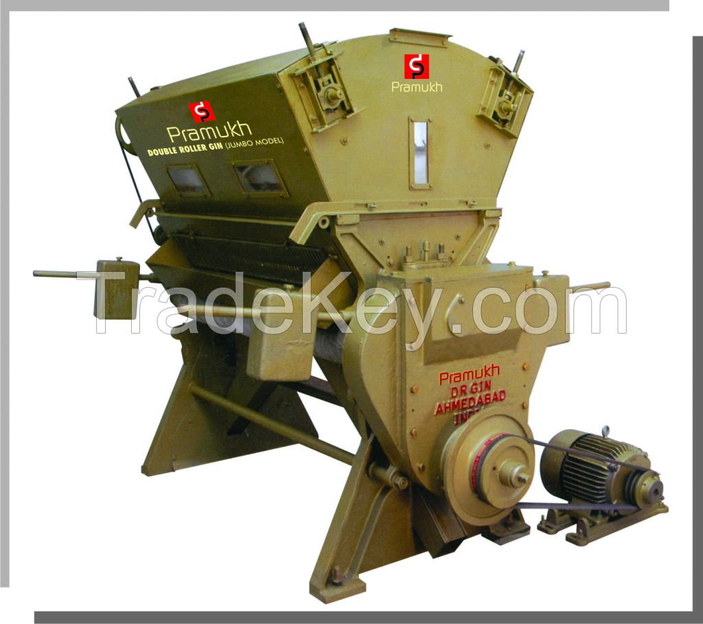 Double Roller Cotton Ginning Machinery
