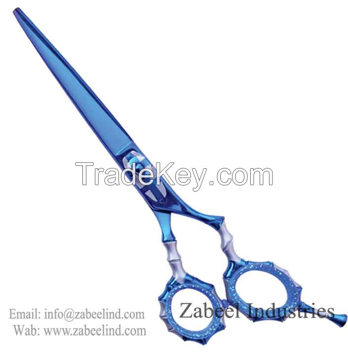Professional Titanium Razor Edge Shears Hair Cutting Scissor By Zabeel Industries
