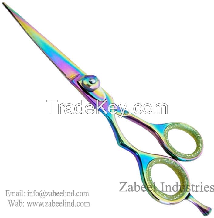 Hair Cutting Scissor professional multi color By Zabeel Industries