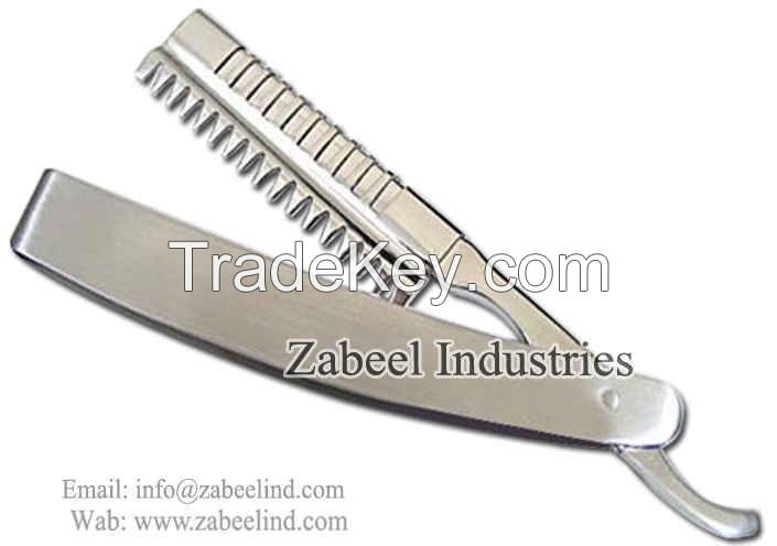 Professional Stainless Steel Safety Guard Thinning Razors By Zabeel Industries