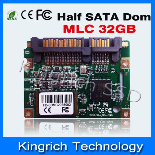 Half SATA DOM 32GB 2 -channel electronic drives SSD(Solid State Drive)