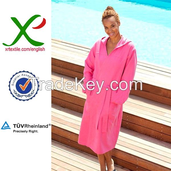 Unisex Fast Drying Microfiber Spa Bathrobe