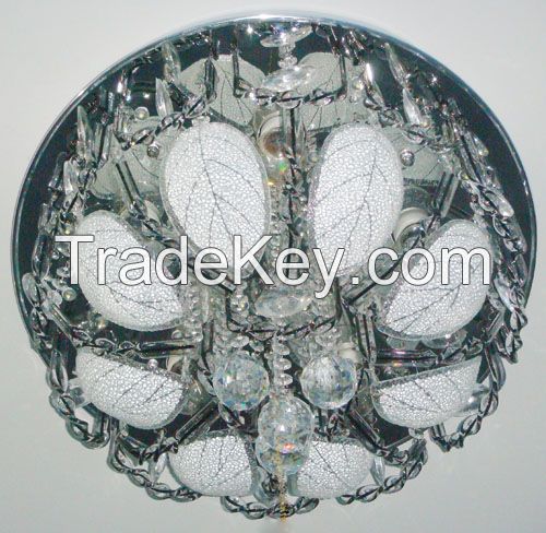 led crystal ceiling lamp