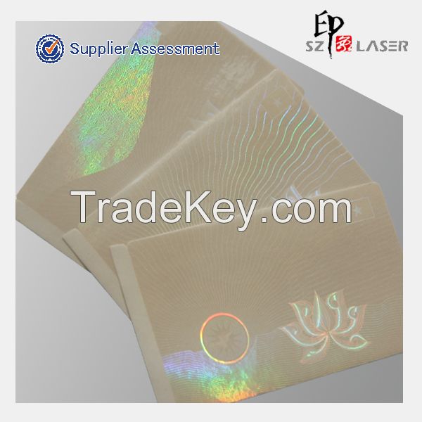 Hologram custom security id card sticker