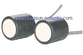 Ultrasonic sensor for gas flow meter