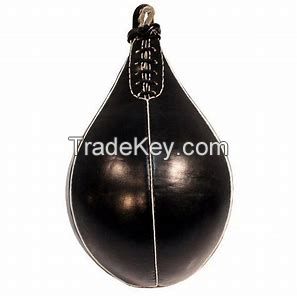 Boxing MMA Speed Ball made of cowhide leather