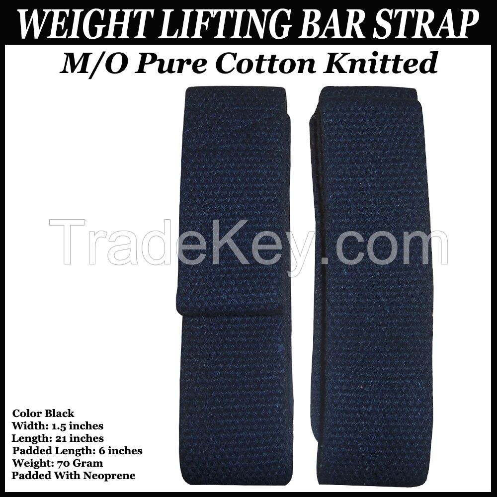 Weight Lifting Pure cotton bar Strap