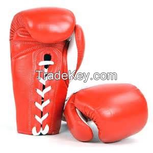Boxing Training PU Artificial Leather Injection Molded , Lace closing size 10, 12, 14, 16 , 18 oz