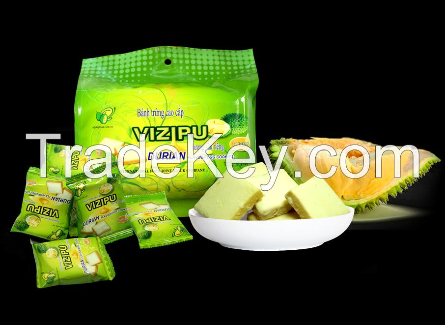 SELL EGG COOKIES with DURIAN FLAVOUR- VIZIPU brand