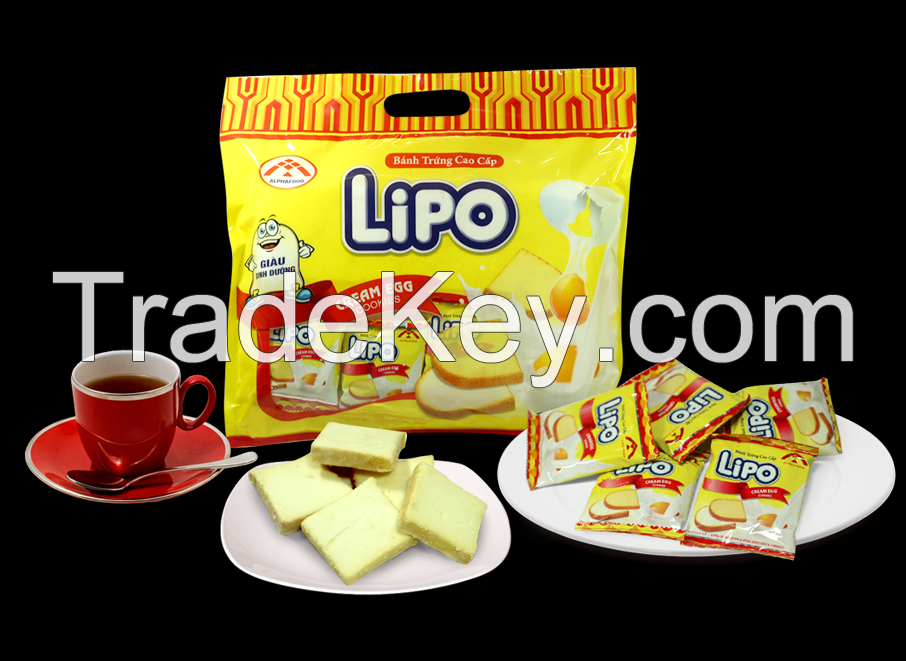 SELL LIPO BRAND- CREAM EGG COOKIES HIGH QUALITY