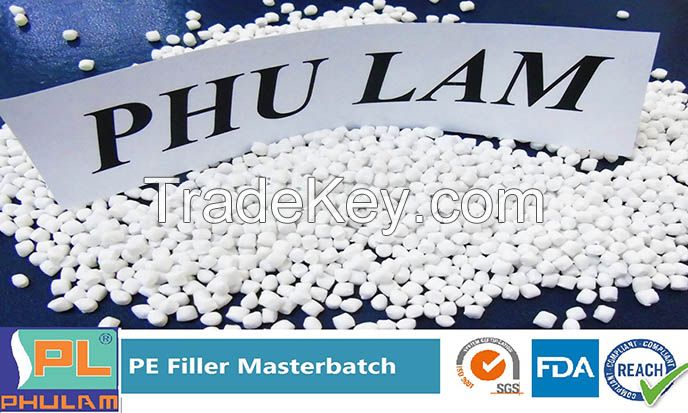 High quality material manufacturer white CaGo3 compound filler masterbatch