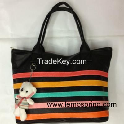 Super cute sand bag, casual bag with pendant